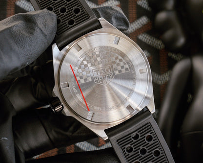 White Black - Black Rubber - Automatic - 41mm