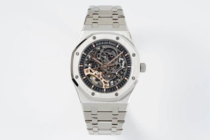White Silver - Hollow 904L Steel - Automatic - 41mm