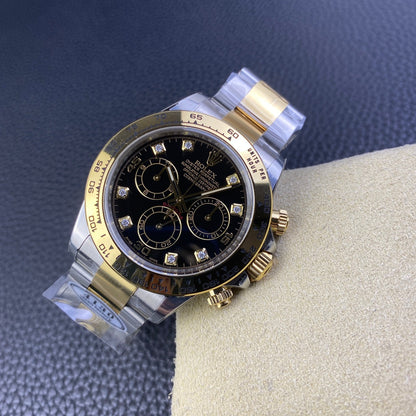 Rolex Cosmograph Daytona 40 - Black Yellow Steel