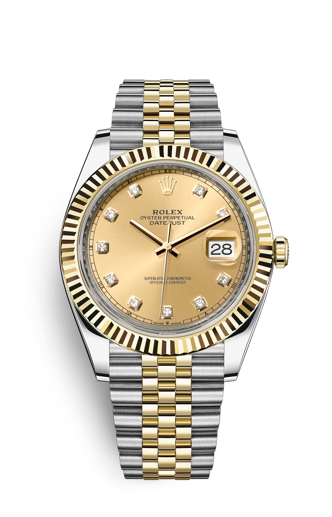 Rolex Day-Date 40 / Datejust 41, full yellow gold style