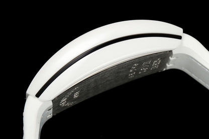 Black Ceramic - White Leather - Automatic - 45mm