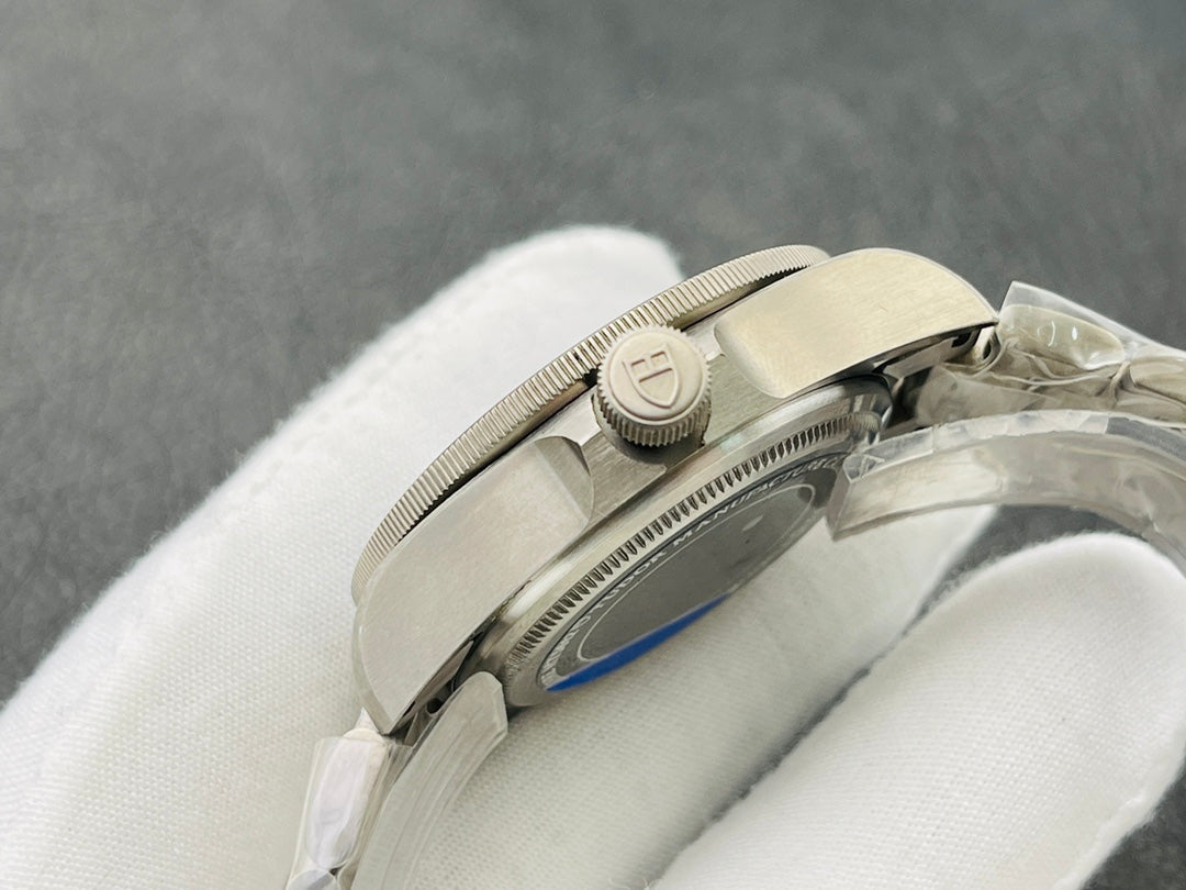 ZF Factory-Titanium - Blue -Titanium Bracelet - Automatic - 42mm