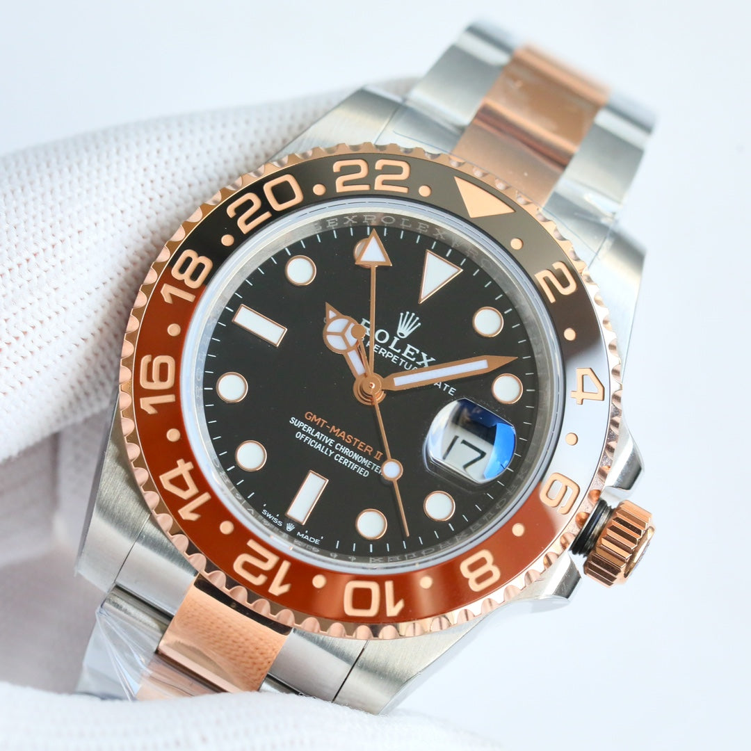 Rolex GMT-Master II, Everose “Root Beer”