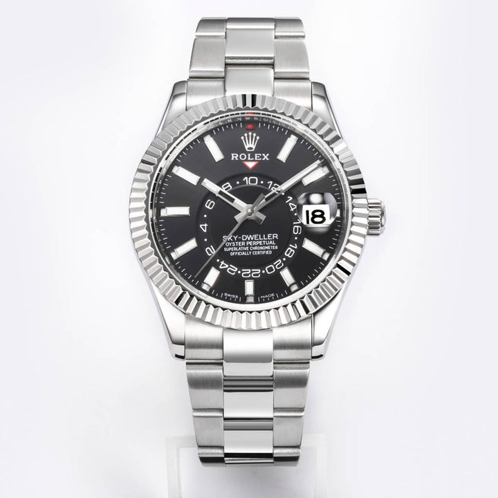 Rolex Sky-Dweller 42 - Black Silver (Steel)