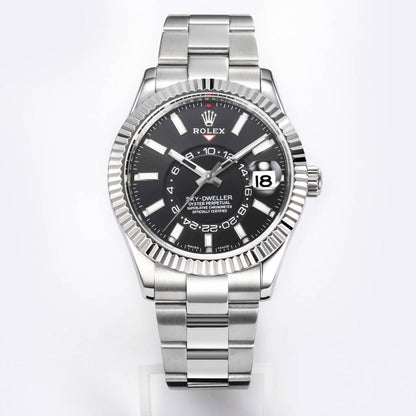 Rolex Sky-Dweller 42 - Black Silver (Steel)