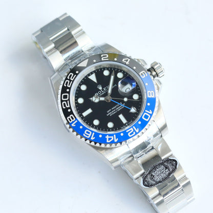 Rolex GMT-Master II, blue & black bezel (“Batman”)