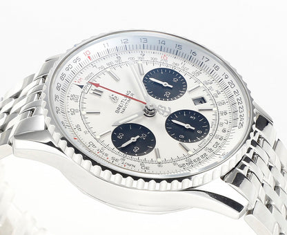 Chronograph - White Ceramic - Panda Face- N-Timer - 904L Steel - Automatic - 43mm