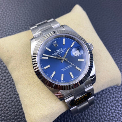 Rolex Oyster Perpetual Datejust 41, ref. 126334, blue dial