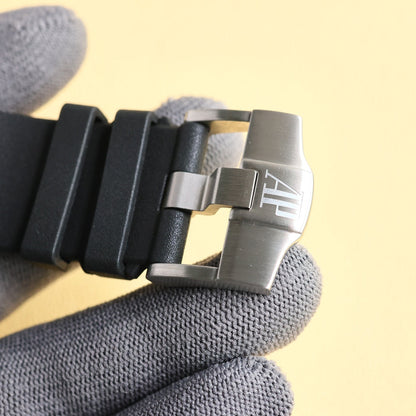 TOP! Black Ceramic Bezel - Black Rubber - Automatic - 44mm