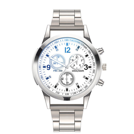 Men's Steel Quartz Watches -40mm