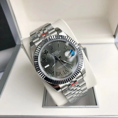 Rolex Oyster Perpetual 41, silver/white dial