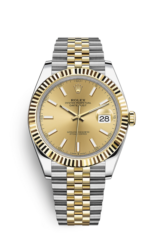 Rolex Day-Date 40 / Datejust 41, full yellow gold style