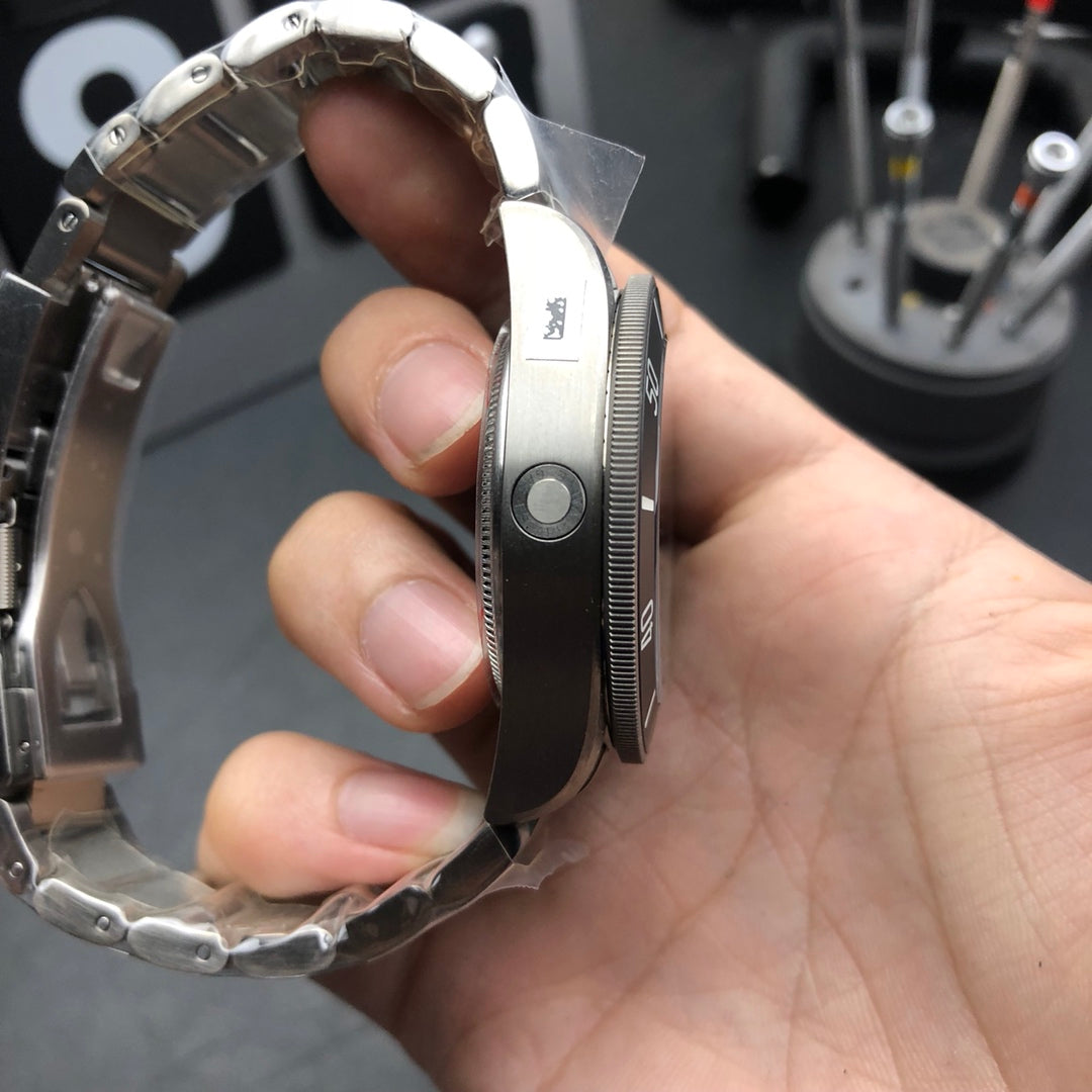 ZF Factory-Titanium - Black -Titanium Bracelet - Automatic - 42mm