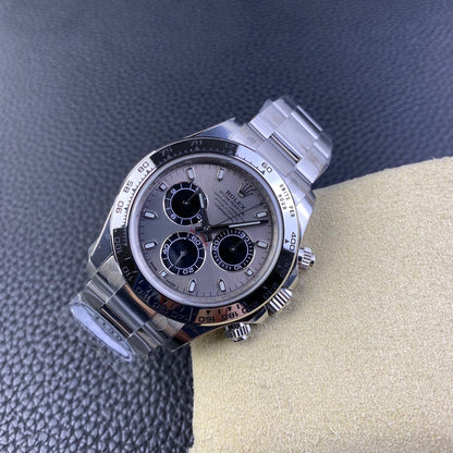 Rolex Cosmograph Daytona 40 - Black White Steel