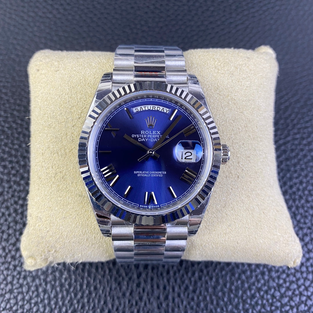 Rolex Submariner Date 40, blue dial & bezel