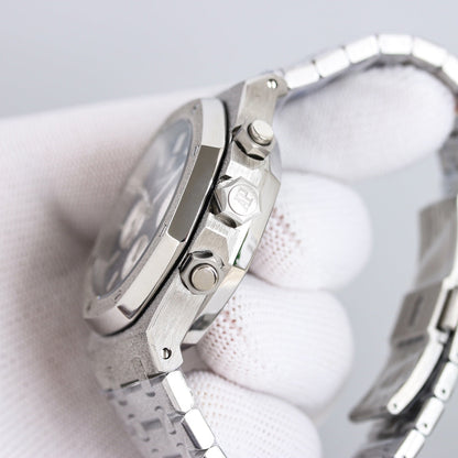 TOP! Green 316L Steel - White Steel - Automatic - 41mm