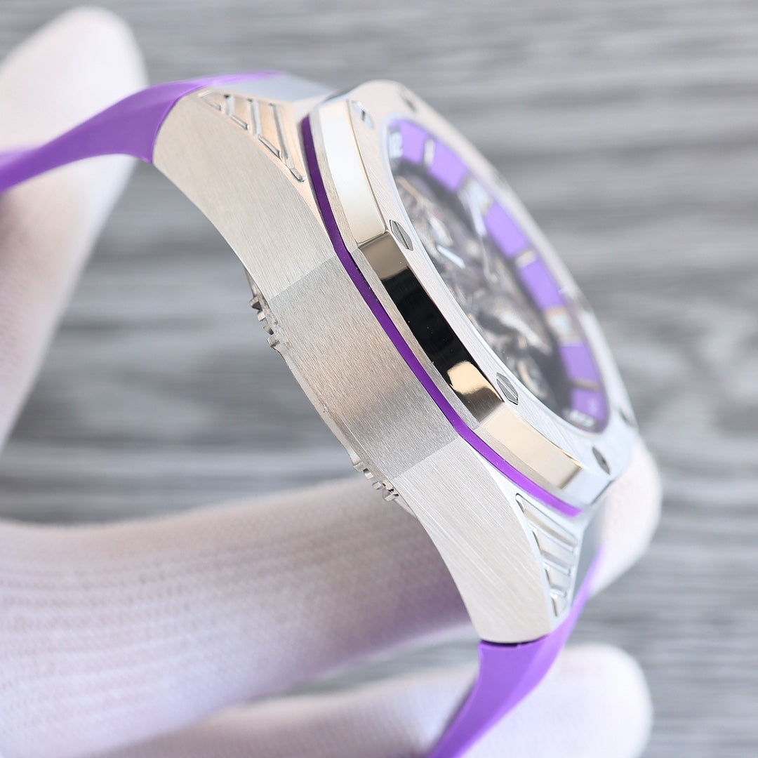 Tourbillon Purple - Purple Rubber - Automatic - 42mm
