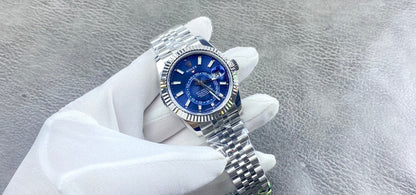 Rolex Sky-Dweller 42 - Blue Silver (White Steel)