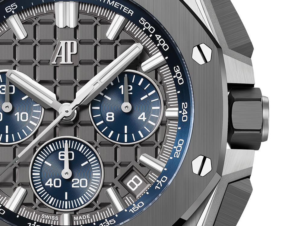 Chronograph -Grey Rubber - Quartz - 43mm