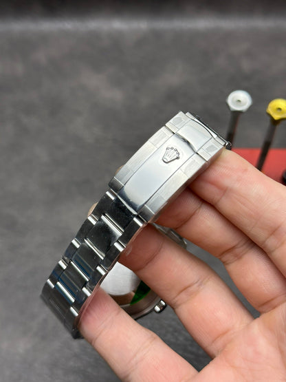 Rolex Oyster Perpetual Datejust 41, stainless steel, blue dial