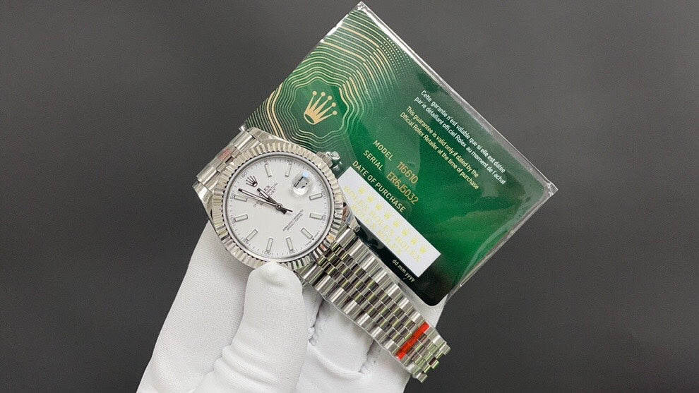 Rolex Datejust 41 White Rolesor