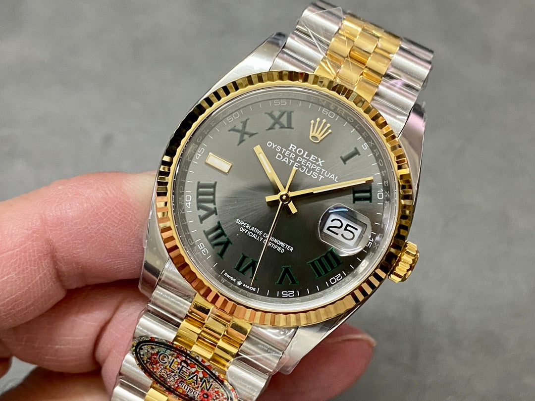 Rolex Oyster Perpetual Datejust 41 - Grey Yellow