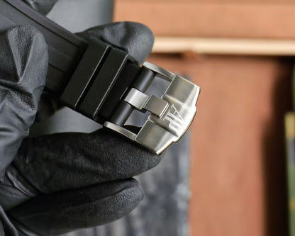 Chronograph-Grey Ceramic- Black Rubber - Automatic - 44mm