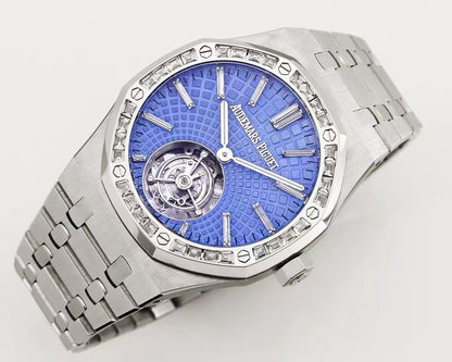 Blue Silver- Blue 904L Steel - Automatic - 41mm