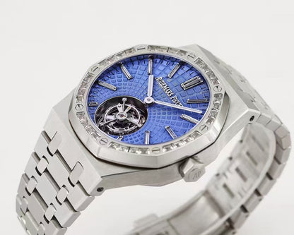 Blue Silver- Blue 904L Steel - Automatic - 41mm