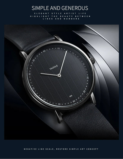 Black - Brown Leather - Automatic - 42mm