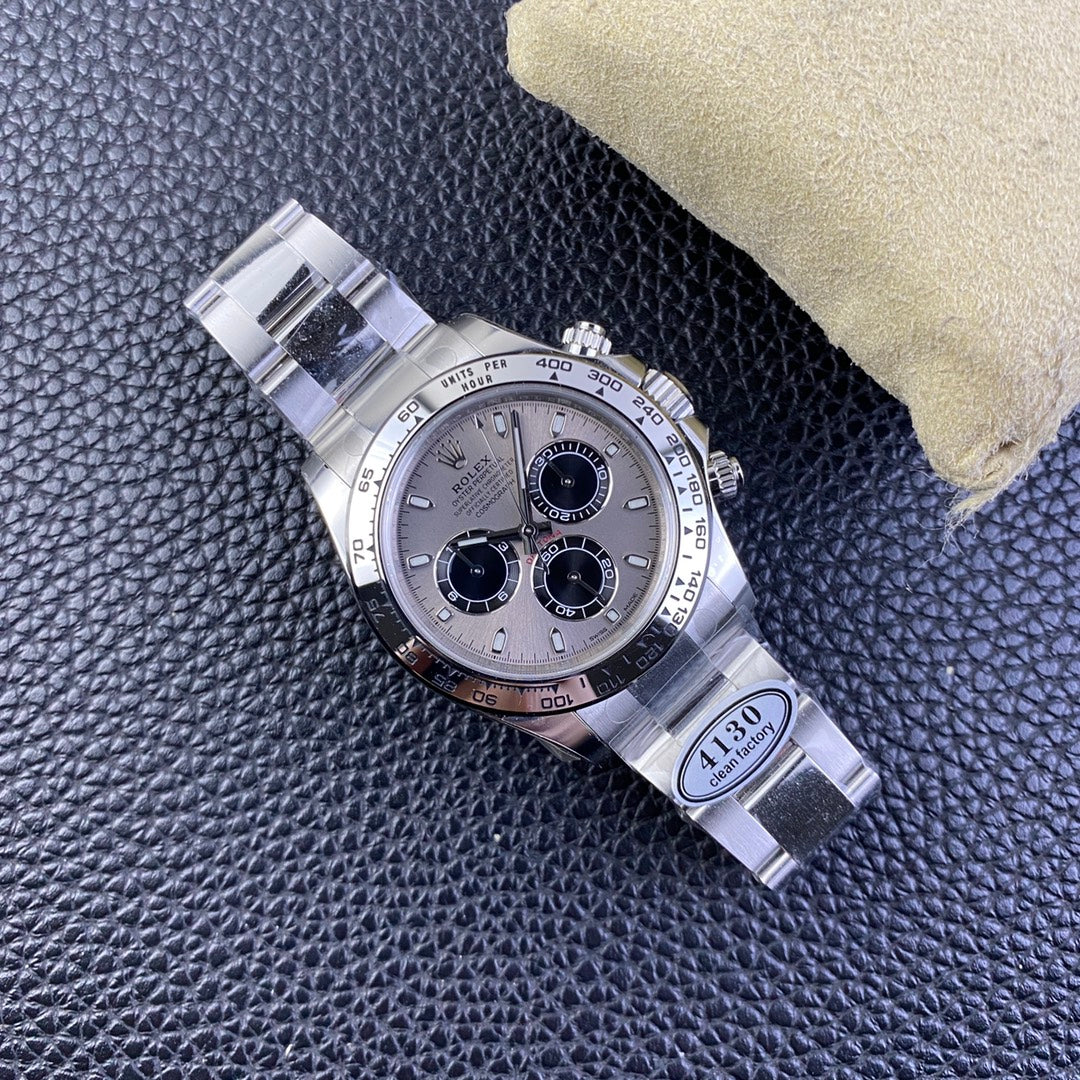Rolex Cosmograph Daytona 40 - Black White Steel
