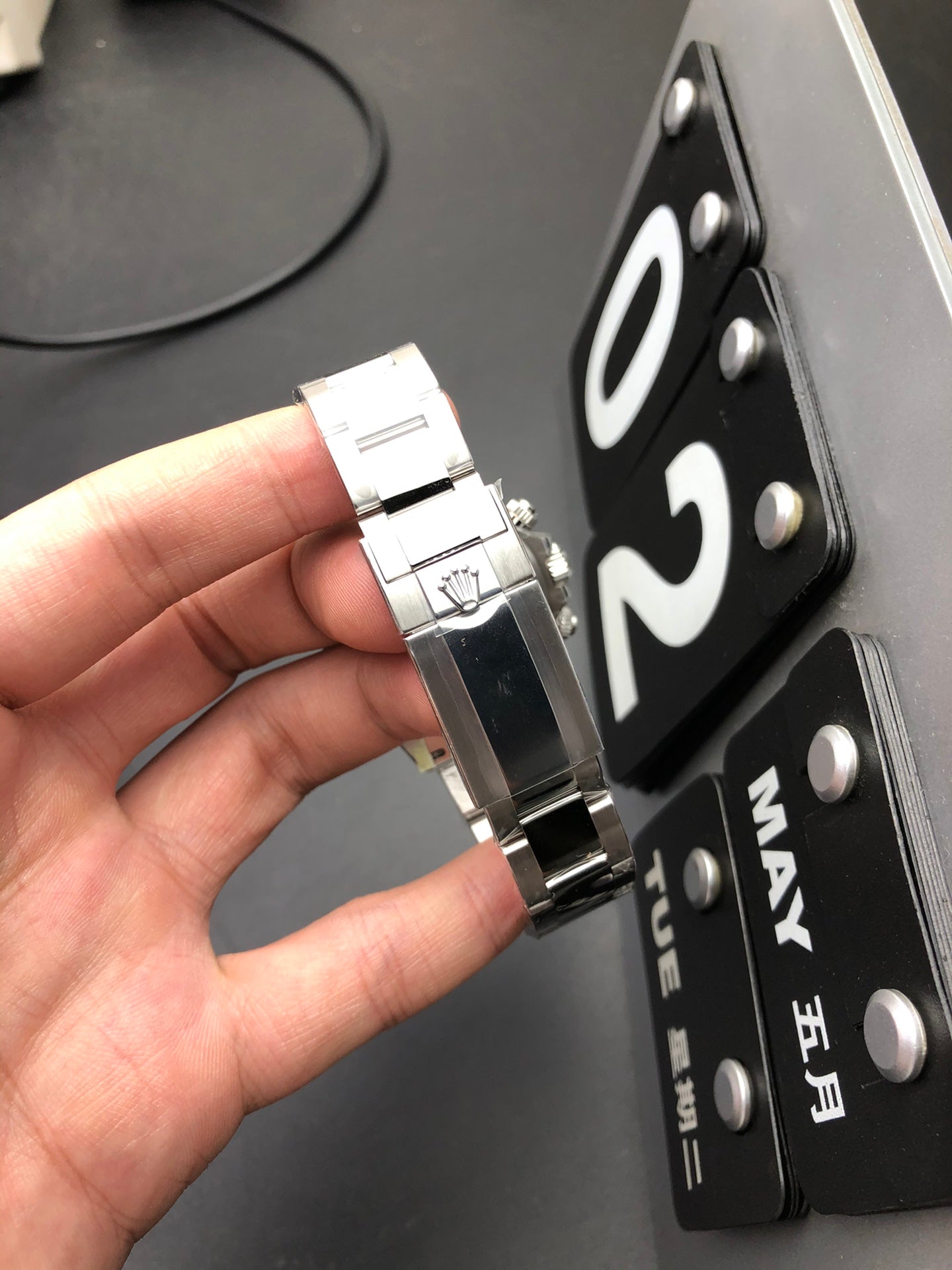 Rolex Oyster Perpetual Datejust 36/41, grey/silver dial