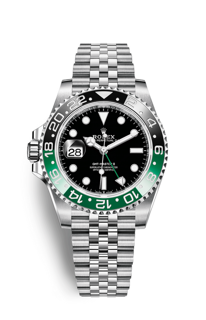 Rolex Submariner Date 40, green & black (“Hulk / Kermit” style)