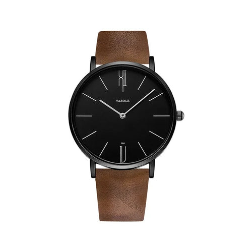 Black - Brown Leather - Automatic - 42mm