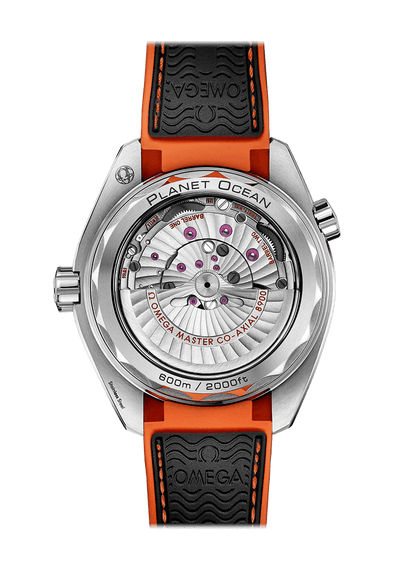 Compensation watches-Black Orange Steel - Black Rubber - Automatic - 43.5mm