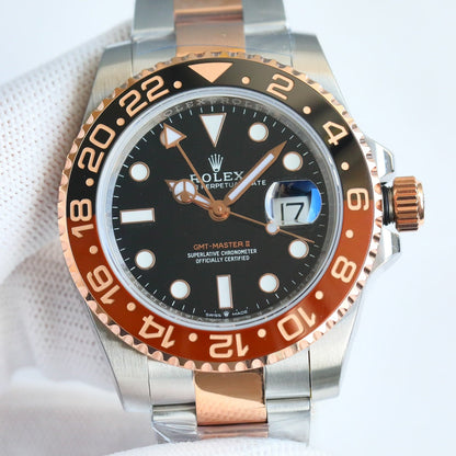 Rolex GMT-Master II, Everose “Root Beer”
