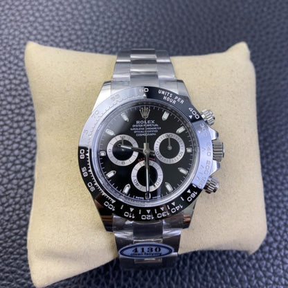 Rolex Oyster Perpetual Cosmograph Daytona, stainless steel, black dial