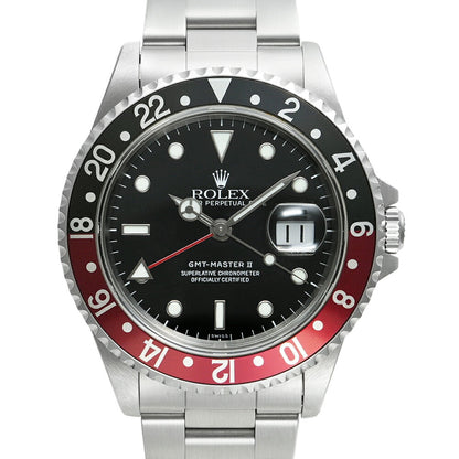 Rolex GMT-Master II, red & black bezel (“Coke” style)