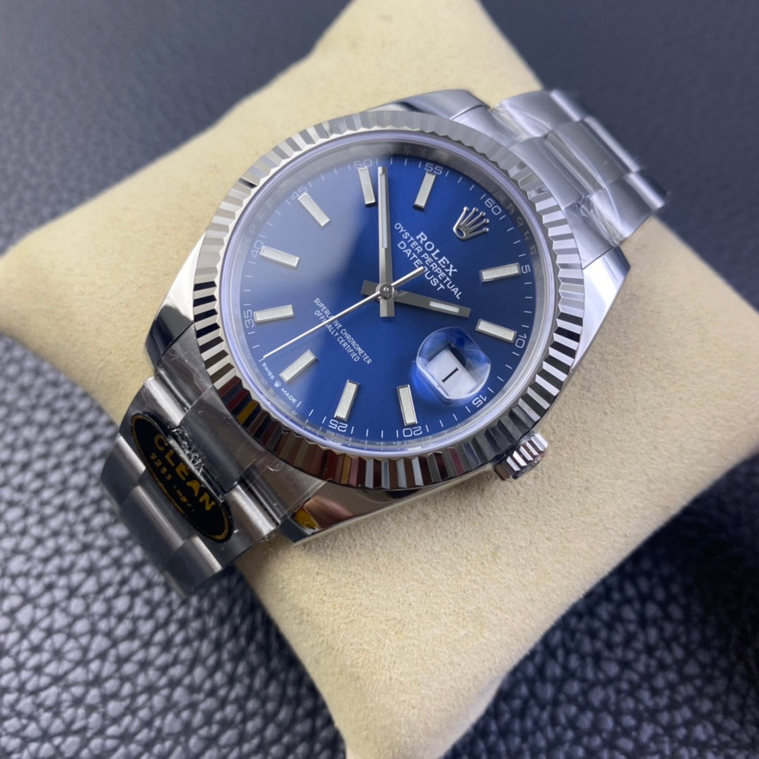 Rolex Oyster Perpetual Datejust 41, ref. 126334, blue dial