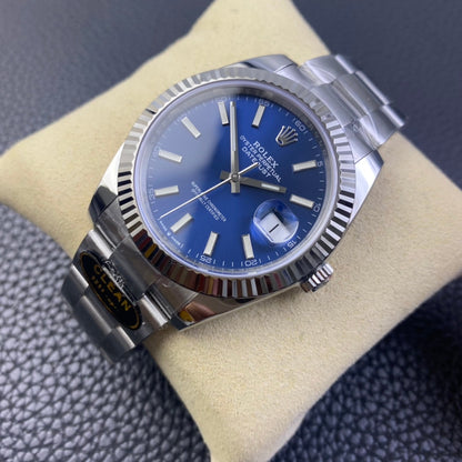 Rolex Oyster Perpetual Datejust 41, ref. 126334, blue dial