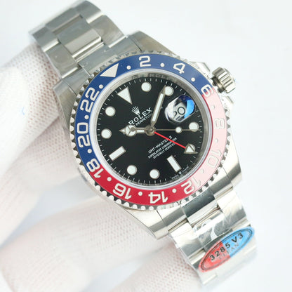 Rolex GMT-Master II, red & blue bezel (“Pepsi”)