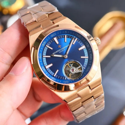 Toubillon - Blue Rosegold - Rosegold 904L Steel - Automatic - 41mm