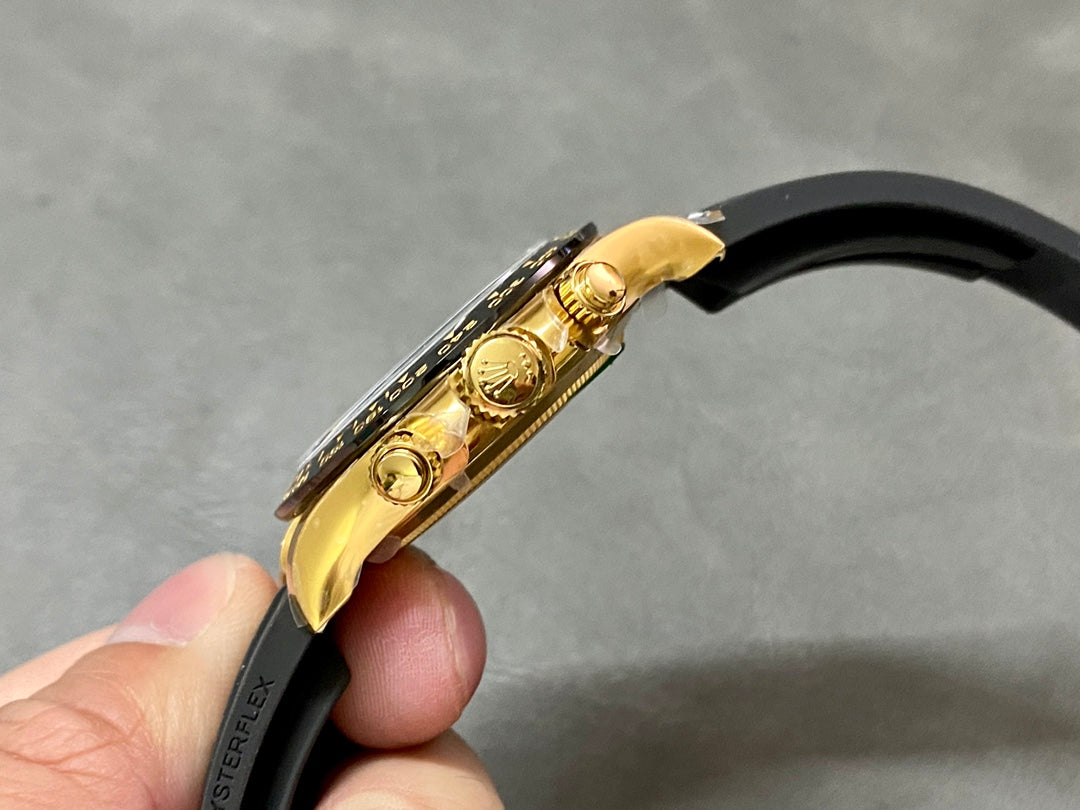 Rolex Cosmograph Daytona, colored racing accents (blue, orange, green, yellow etc.)