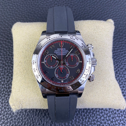 Rolex Cosmograph Daytona 40 - Black Red (Oysterflex)