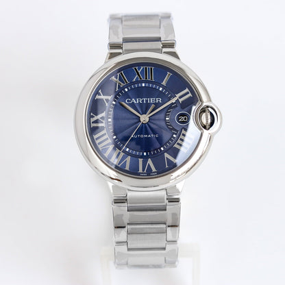 Blue - White Silver - 904L Steel- Automatic - 36/42mm