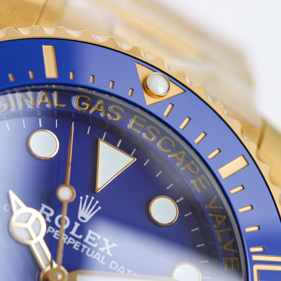 Rolex Deepsea 44, ref. 136668LB, yellow gold, blue dial