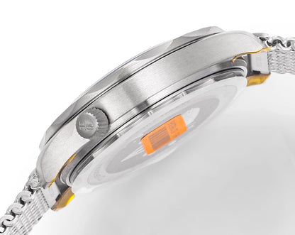 Grey - Silver 904L Steel - Automatic- 42mm