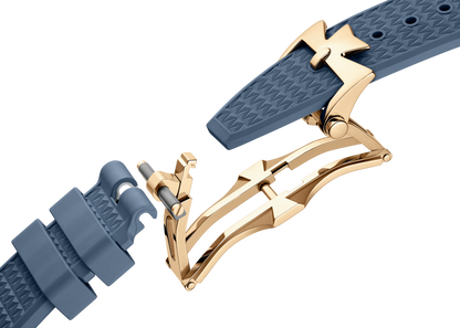 LADY - Blue - Rubber - Automatic - 33mm