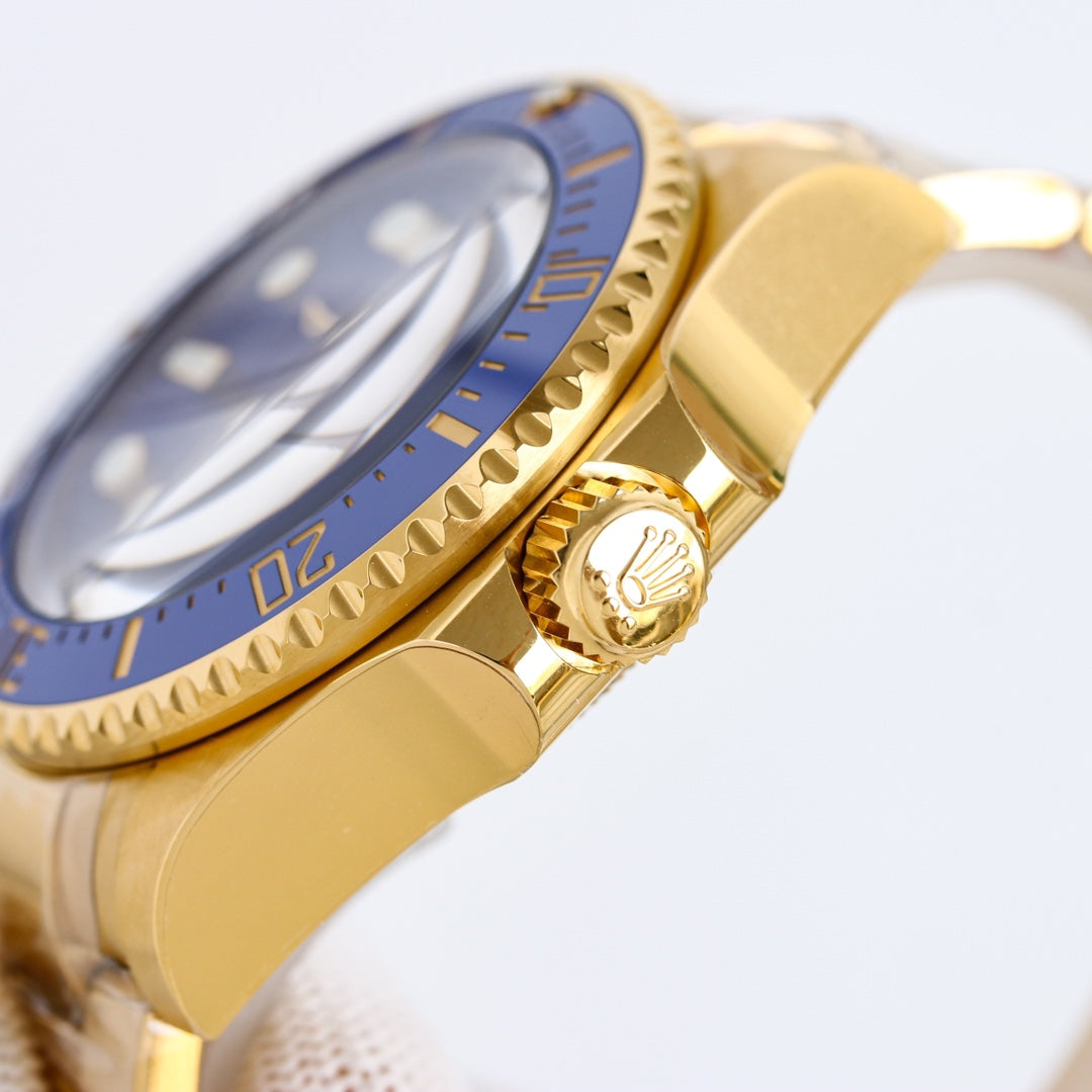 Rolex Deepsea 44, ref. 136668LB, yellow gold, blue dial