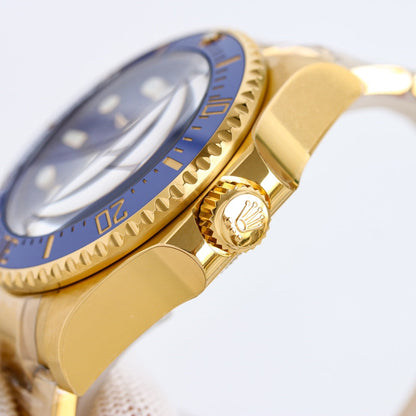 Rolex Deepsea 44, ref. 136668LB, yellow gold, blue dial